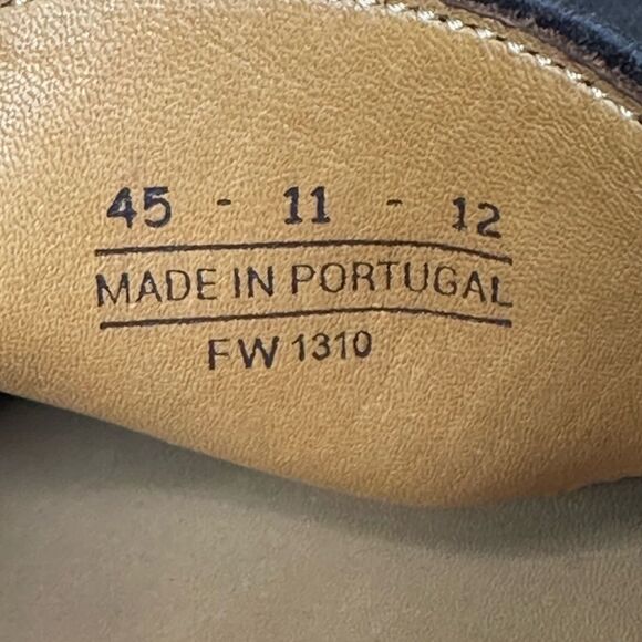 SuitSupply Dark Brown Italian Calf Suede Slip-On Loafers Shoes Sz 12 / 45 - Picture 8 of 10